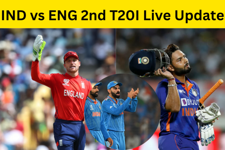 IND vs ENG 2nd T20I Live Update