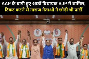 एक विधायक ने भाजपा से आप के खिलाफ बगावत कर दी और बाकी विधायकों को पार्टी छोड़कर पार्टी में शामिल होने को कहा।